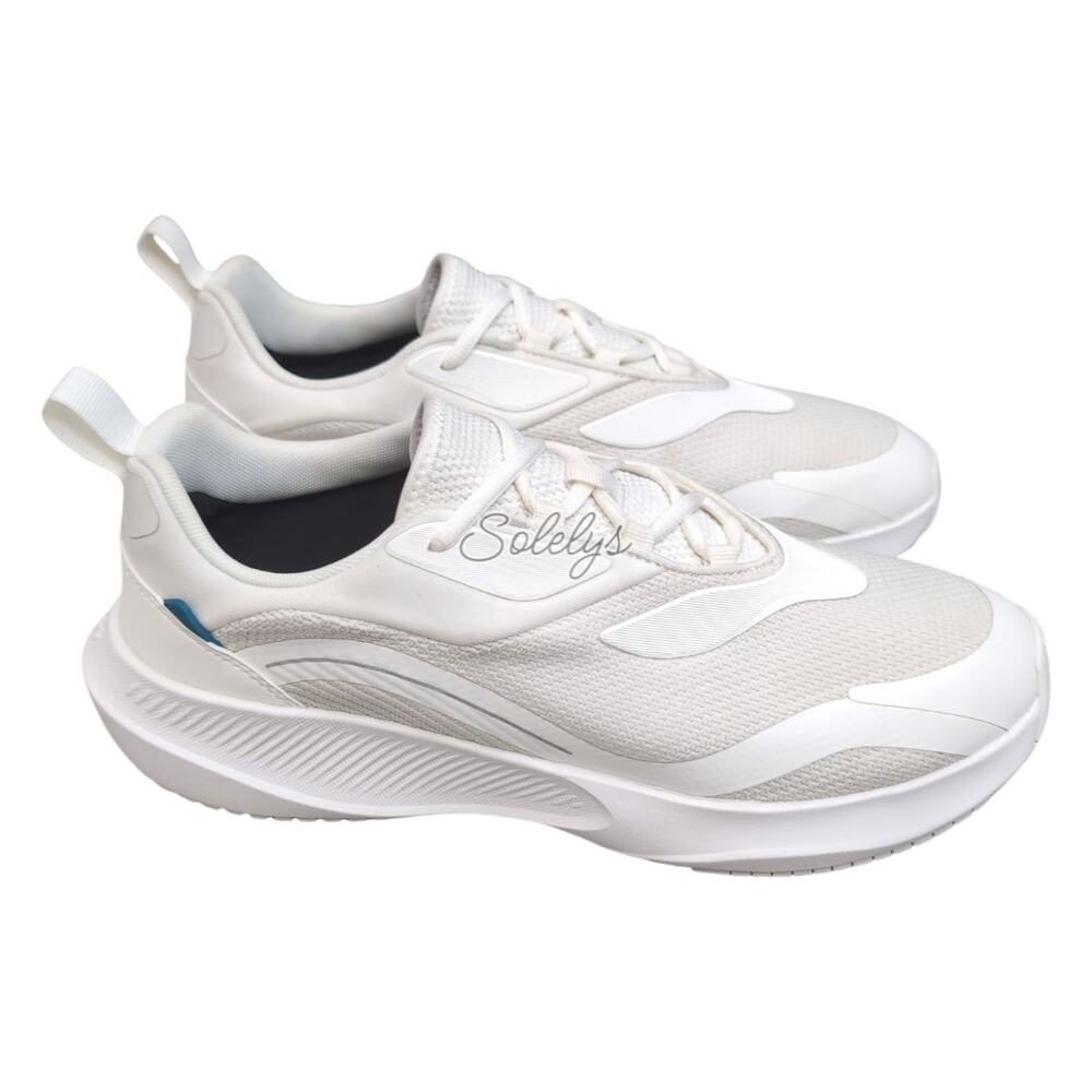 Vessi Tidal Mens 12.5 Warm White DymaTex Waterproof Vegan Casual Lace Up Sneaker